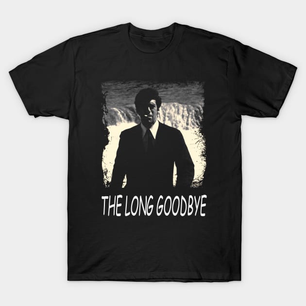 Farewell to Film Noir The Goodbye Classic Scenes Apparel T-Shirt by SimoneDupuis